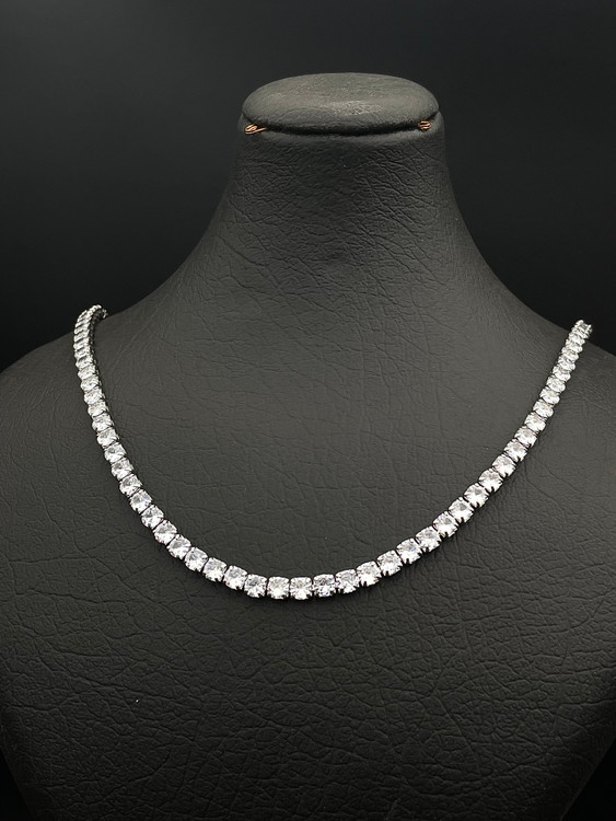 گردنبند تنیسی نگین ریز (Tennis Chain)