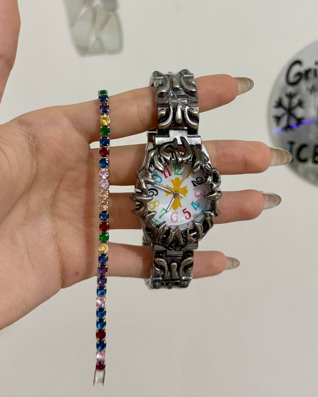 ساعت کروم هارتز Chrome Hearts سفید
