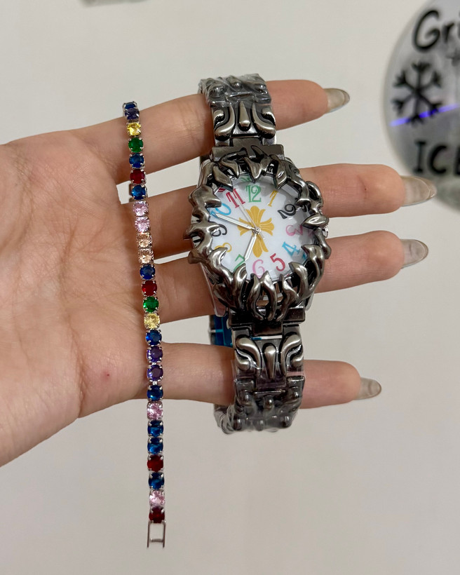 ساعت کروم هارتز Chrome Hearts سفید