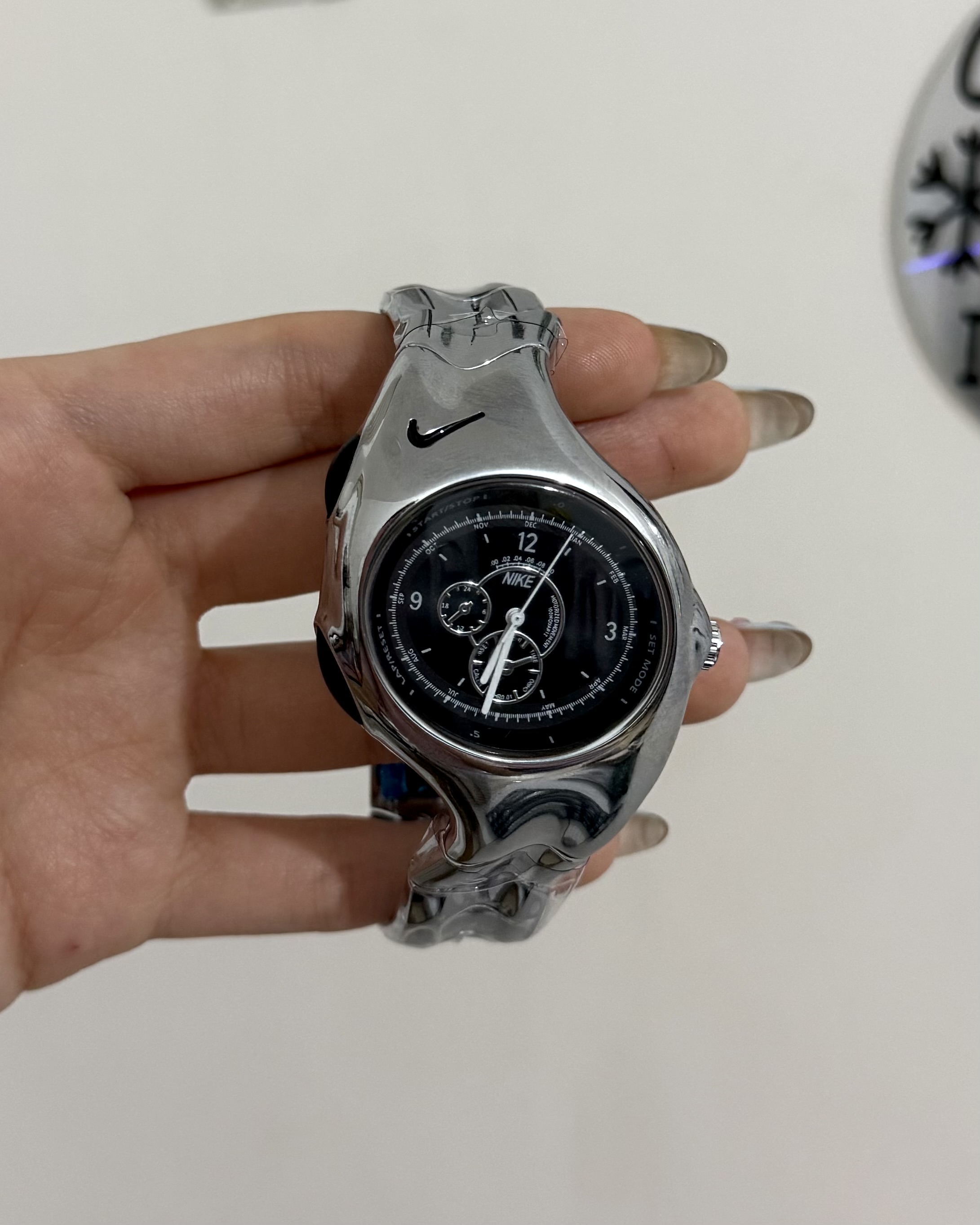 ساعت نایک تریاکس Nike Triax نقره ای
