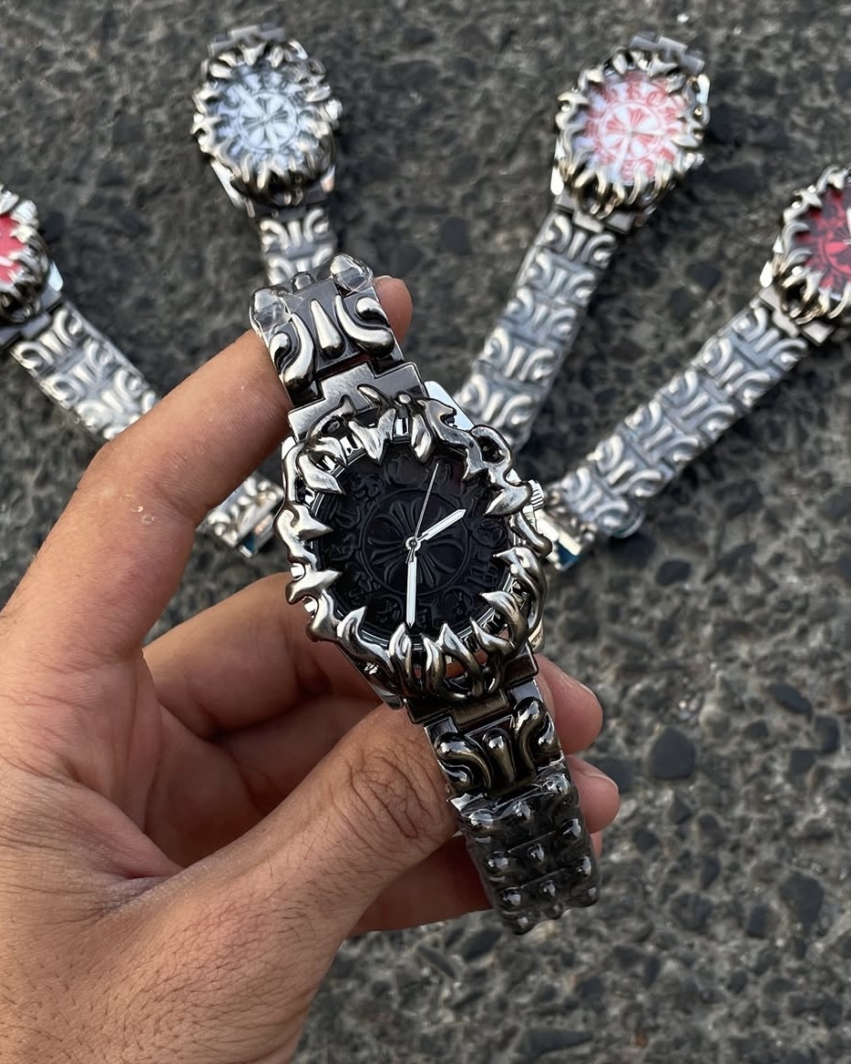 ساعت کروم هارتز Chrome Hearts مشکی