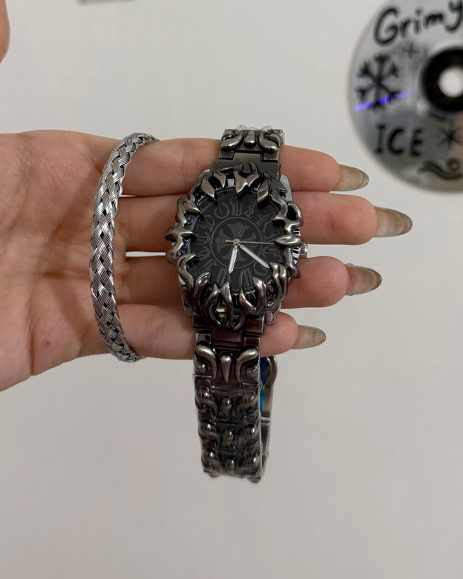 ساعت کروم هارتز Chrome Hearts مشکی